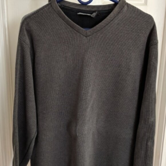 vintage 2000 quiksilver v neck sweater - Picture 1 of 4